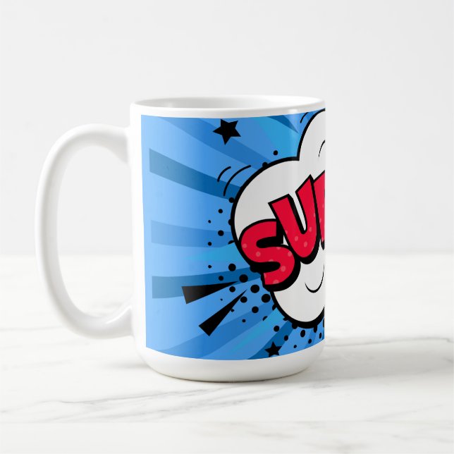 Blau Super Kaffeetasse (Links)