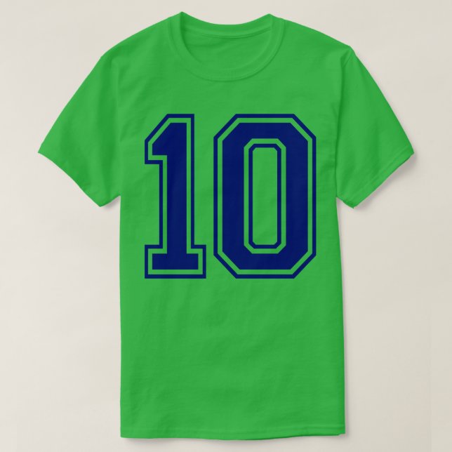 Blau T-Shirt (Design vorne)