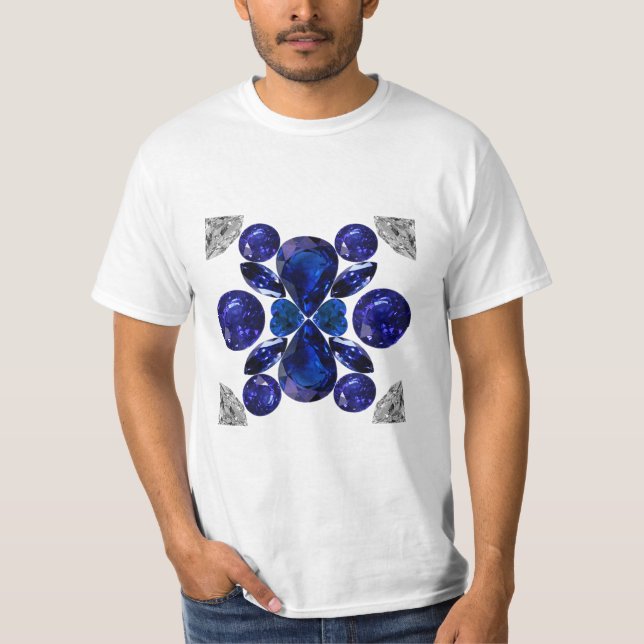 Blau T-Shirt (Vorderseite)
