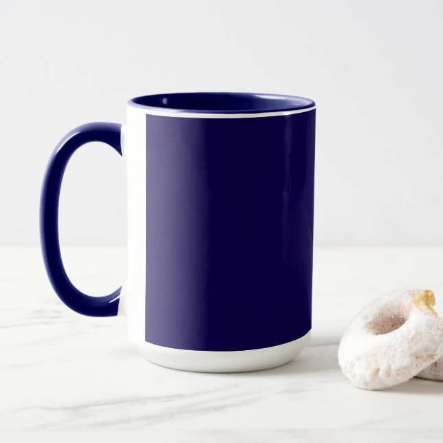Blau Tasse (Mit Donut)
