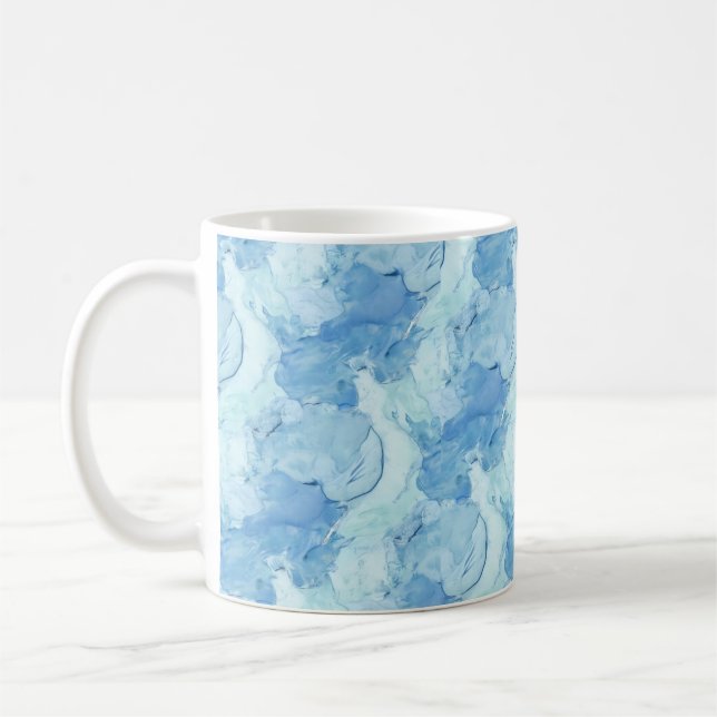 Blau-Tasse Kaffeetasse (Links)