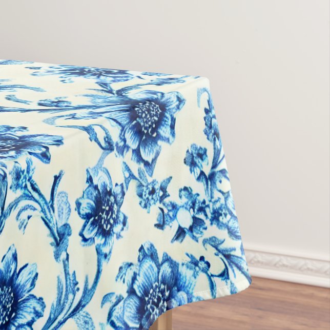 Blau Tischdecke (Beispiel)