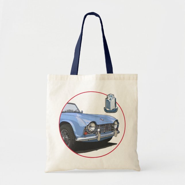 Blau TR4 Tragetasche (Vorne)