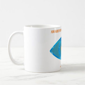 Blau - transparent kaffeetasse