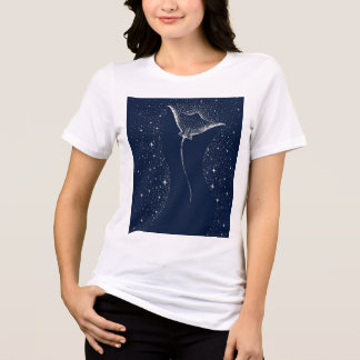 blau Tri-Blend shirt