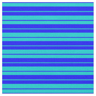 Blau-Türkis-Muster Stoff