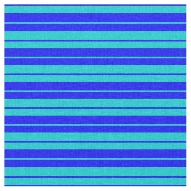 Blau-Türkis-Muster Stoff (Nahaufnahme)
