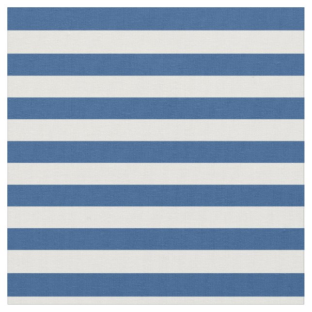 Blau u. Weiß Striped Stoff (Nahaufnahme)