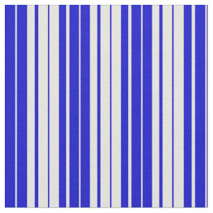 Blau- und Beigefarbene Streifen/Linienmuster Stoff