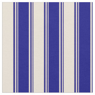 Blau- und Bisken-Muster/Streifen Stoff