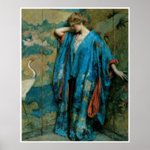 Blau und Gelb, 1910, Robert Reid Poster