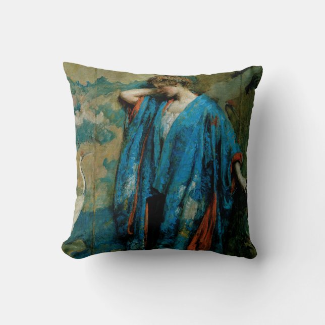 Blau und Gelb Kissen (Vorderseite)