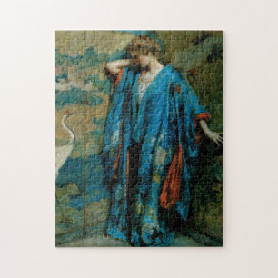 Blau und Gelb Puzzle