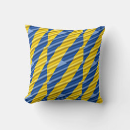 Blau und Gelb Ukraine Inspiration Frieden kein Kri Kissen