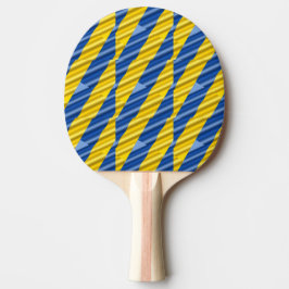 Blau und Gelb Ukraine Inspiration Frieden kein Kri Tischtennis Schläger