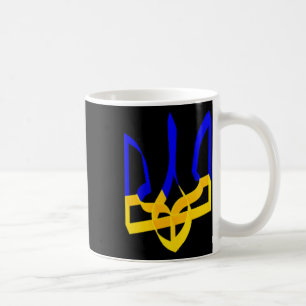 Blau Und Gelb Ukraine Wappen Gerfalke Tri Kaffeetasse