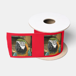 Blau und Gelb von Amazon Satinband