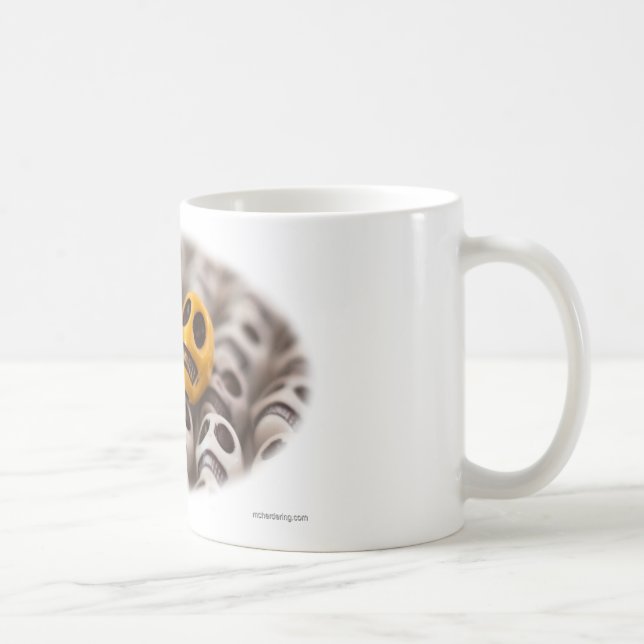 Blau und Gold Tasse (Rechts)