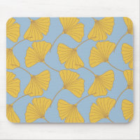 Blau-und GoldfallGinkgo Ginko Biloba Blätter