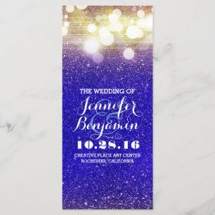 Blau- und Goldschnurlichtprogramm Programm