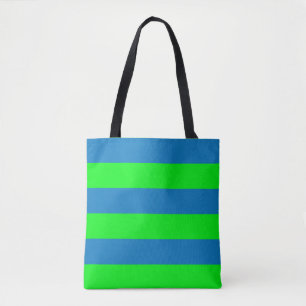 Blau und Grün Streifen Design
