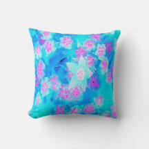 Blau und Heiß rosa Sukkuläres Unterwasser-Sedum