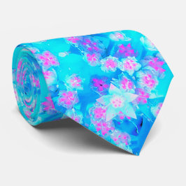 Blau und Heiß rosa Sukkuläres Unterwasser-Sedum Krawatte