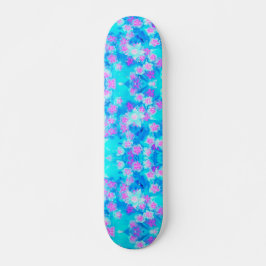 Blau und Heiß rosa Sukkuläres Unterwasser-Sedum Skateboard