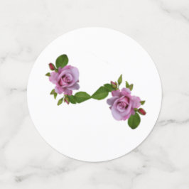 Blau und lila konfetti