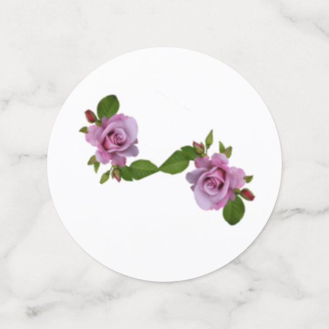 Blau und lila konfetti (Mittel Rückseite)