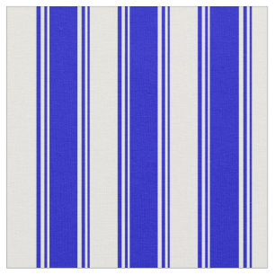Blau- und Minzcreme-Streifen/Muster der Linse Stoff