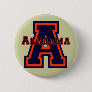 Blau und Orange Alabamas "A" Button