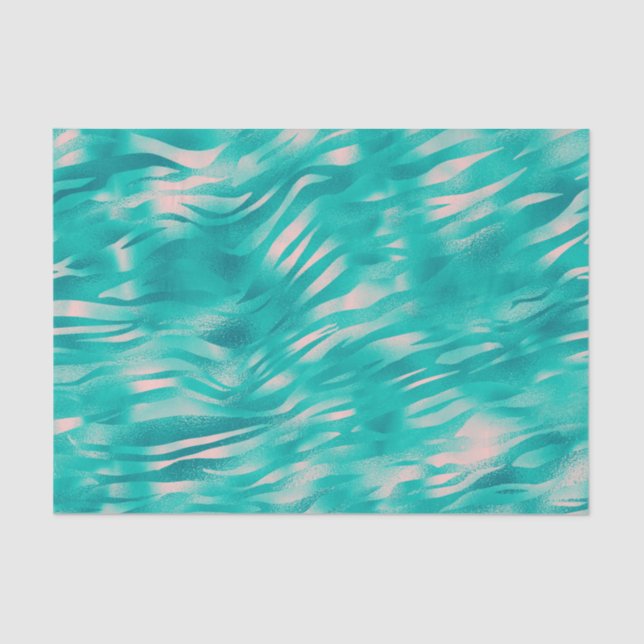 Blau und Rosa Seidenpapier (Vorderseite)