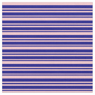 Blau- und rosafarbenes Muster für farbige Linien Stoff