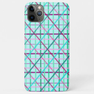 Blau und Rose Prüfmuster Case-Mate iPhone Hülle
