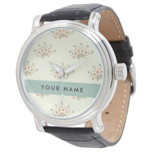 Blau und Rot, Blau, Ihr Name Armbanduhr