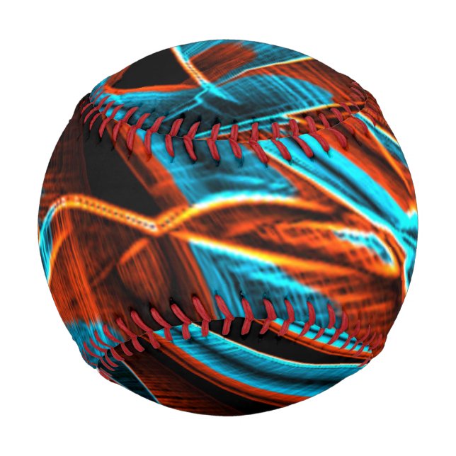 Blau und rot mit Grooves Baseball (Rückseite)