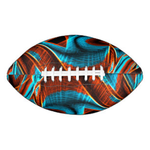 Blau und rot mit Grooves Football
