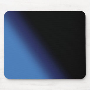 Blau und Schwarz Mousepad