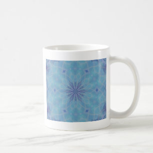 Blau und Türkis Kaffeetasse