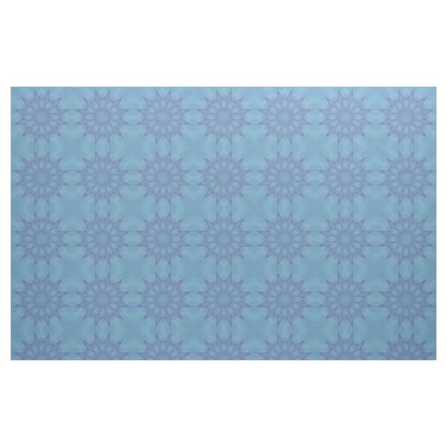 Blau und Türkis Muster 2 - Stoffe (Fat Quarter (45,7 x 55,9 cm))