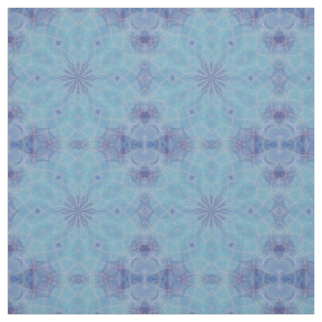 Blau und Türkis Stoff (Muster)