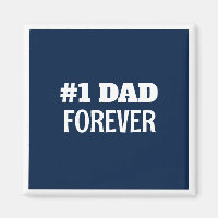 Blau und Weiß #1 Vater Forever Vatertag Geschenk