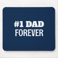 Blau und Weiß #1 Vater Forever Vatertag Geschenk