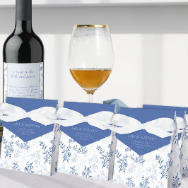 Blau und Weiß Chinoiserie Vintag Geschenkschachtel