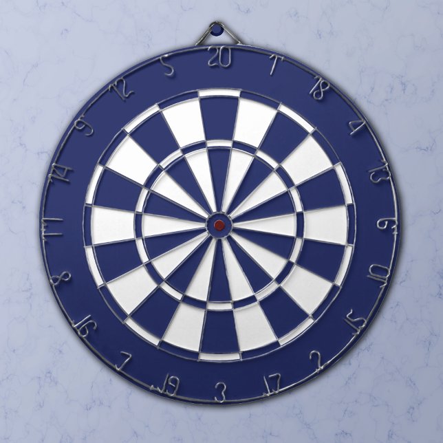 Blau und Weiß Dartscheibe (Von Creator hochgeladen)