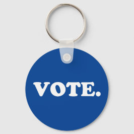 Blau und weiß, einfach, modern schlüsselanhänger