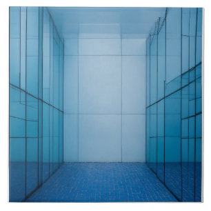 Blau und Weiß Fliese