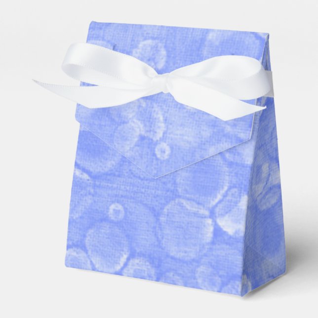 Blau und Weiß Geschenkschachtel (Vorderseite)