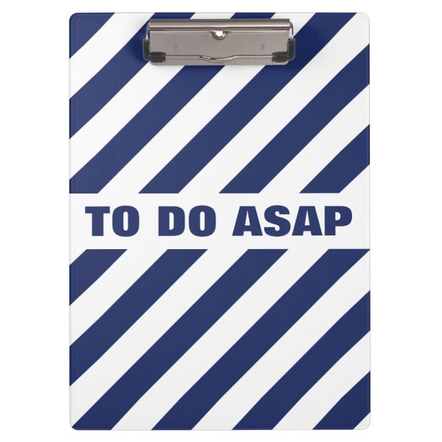 blau und weiß gestreift klemmbrett (Vorderseite)